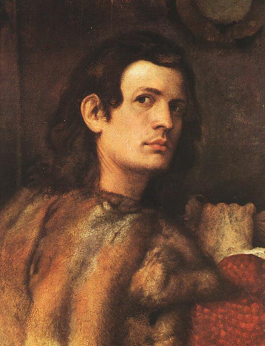  Titian Portrait of a Man Sweden oil painting art